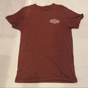 Vans Off the Wall Maroon/red Tee
